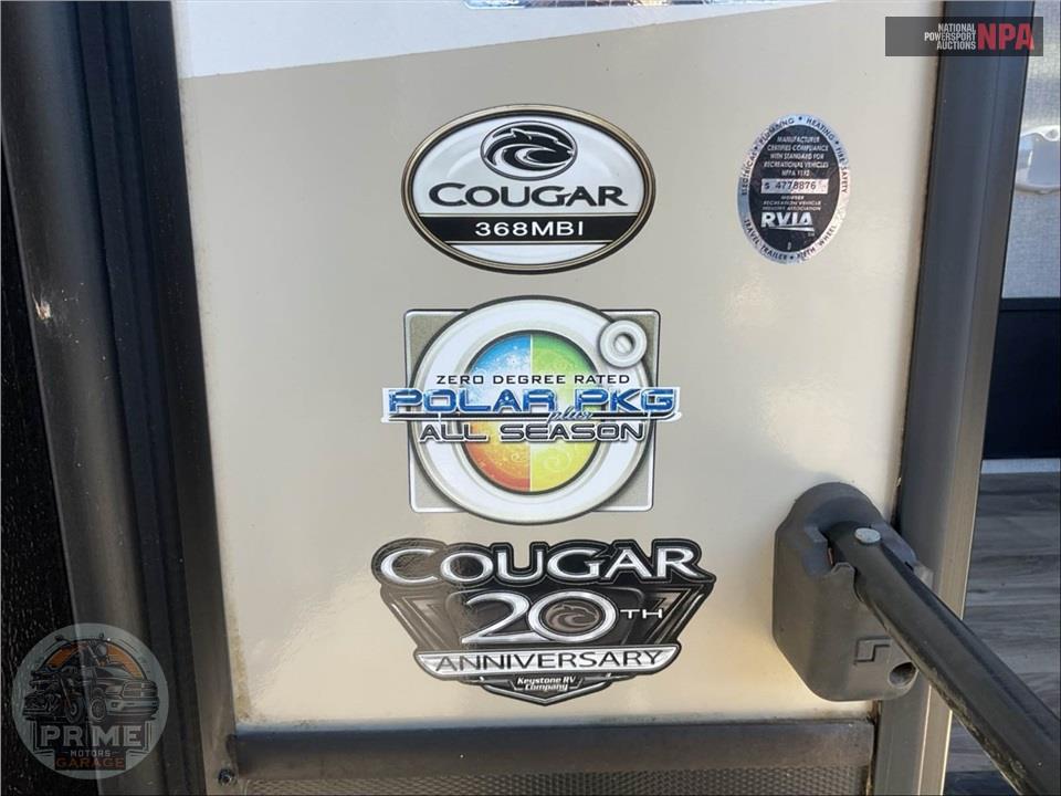 2018 Keystone Rv M-368 MBI - COUGAR FIFTH WHEEL SERIES — фото 5