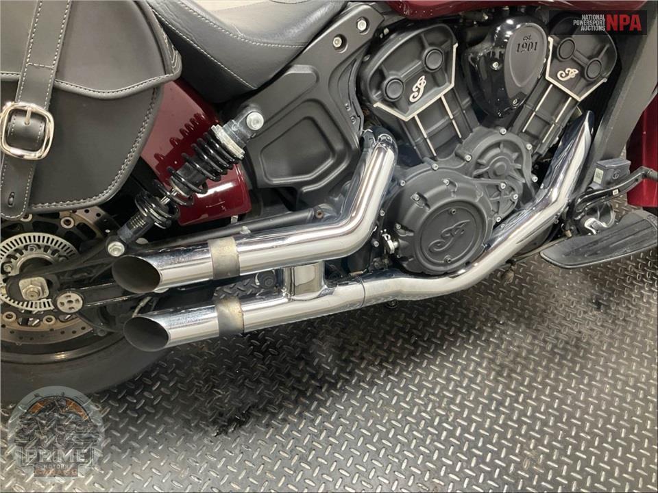 2020 Indian Motorcycle SCOUT SIXTY ABS (BURGUNDY METALLIC) — фото 11