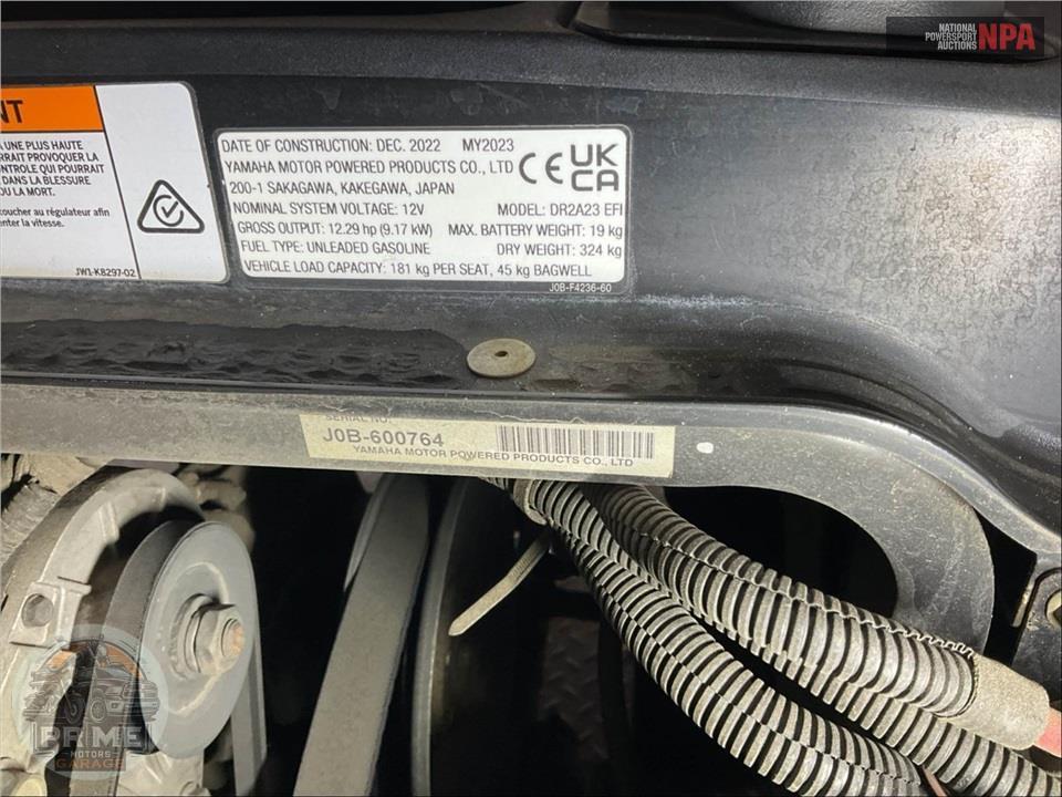 2023 Yamaha DR2AX1XFI — фото 12