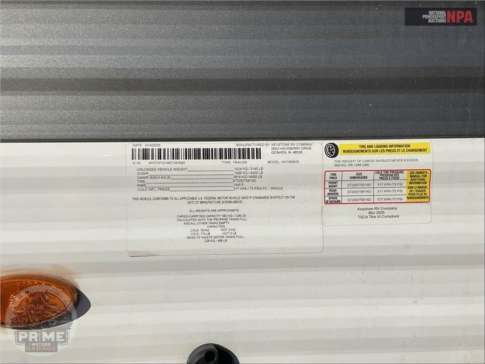 2025 Keystone Rv M-178 RB - HIDEOUT SPORT SERIES — фото 33