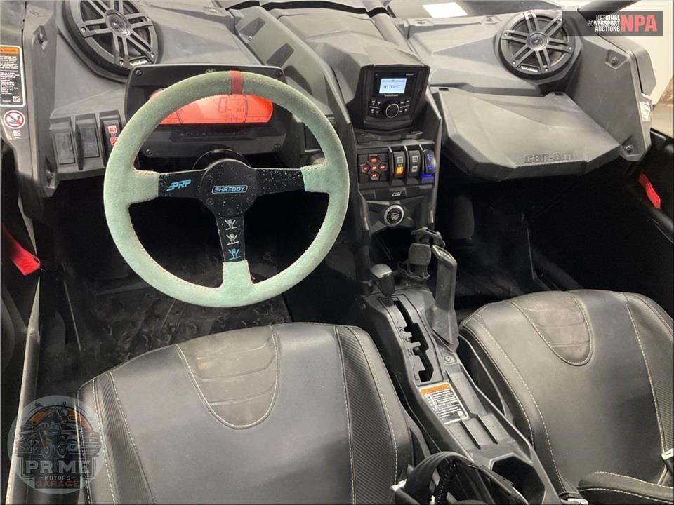 2022 Can-Am MAVERICK X3 X RS TURBO RR SMART-SHOX (DESERT TAN & CARBON BLACK RED) — фото 23