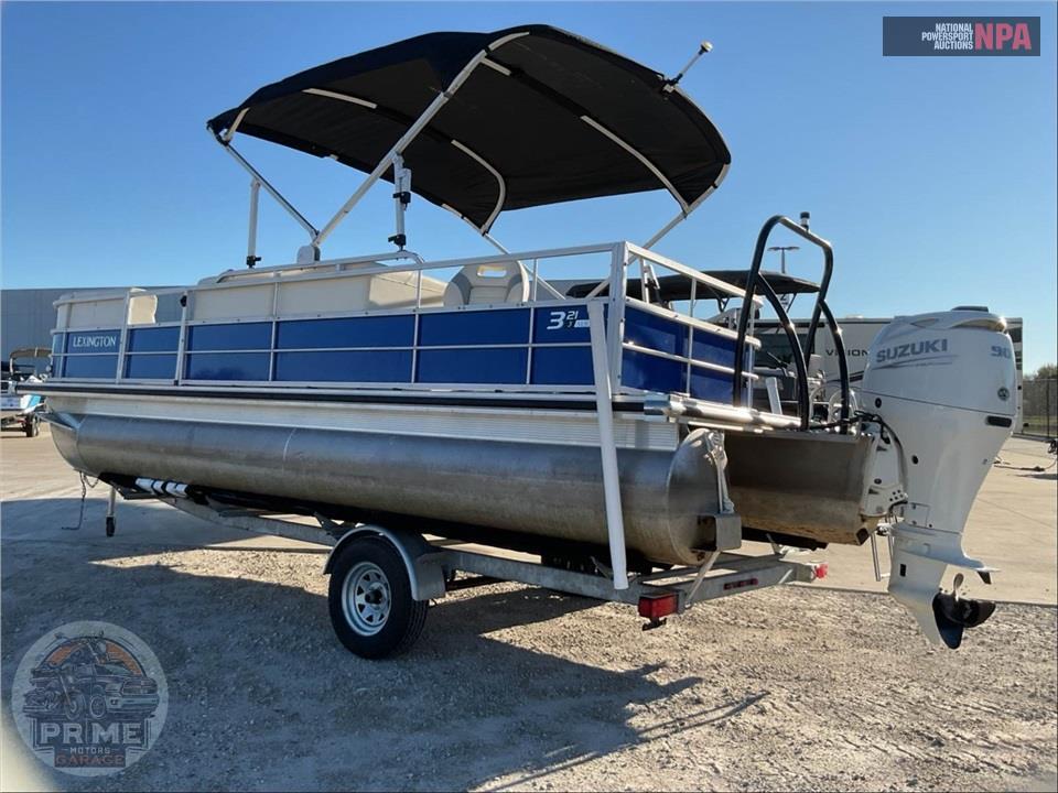 2023 Lexington Pontoons 321 ULTRA 3 SERIES L=22/E=1-90HP SUZUKI OB — фото 3