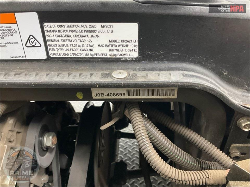 2021 Yamaha DR2AV1XFI FLEET — фото 10