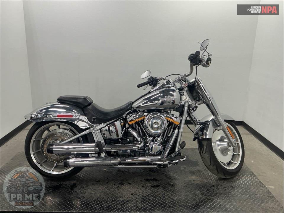 2025 Harley-Davidson FLSTFI SOFTAIL FAT BOY GRAY GHOST — фото 1