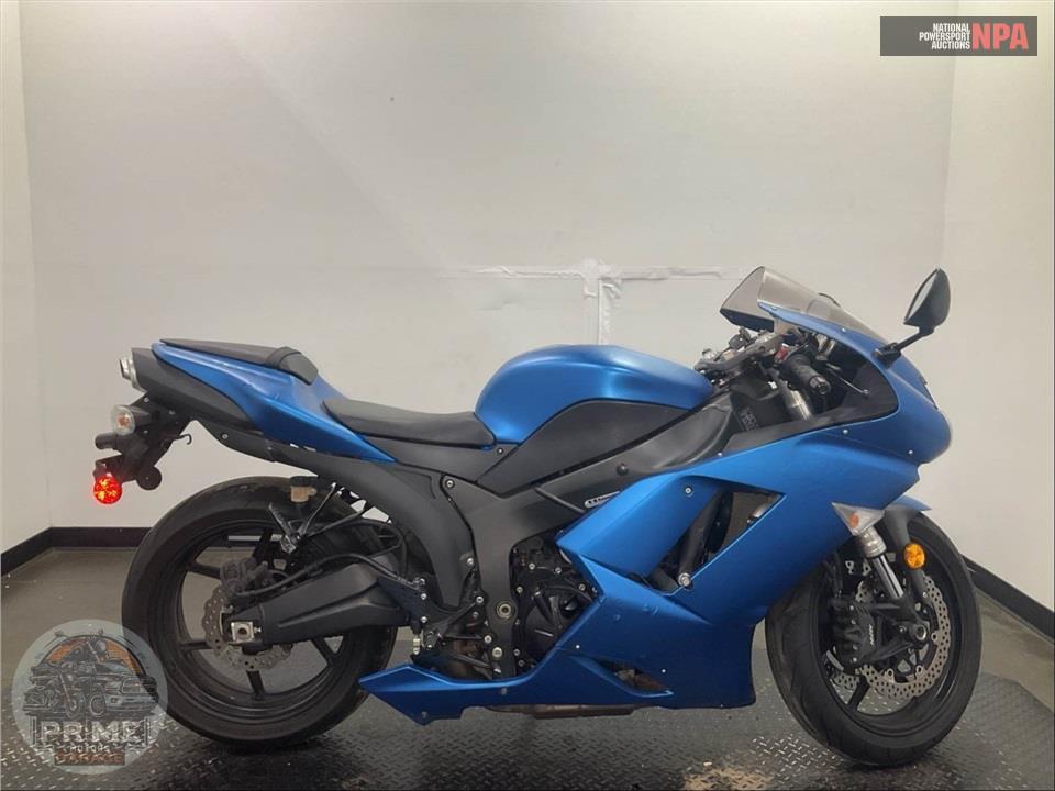 2008 Kawasaki ZX600P8F NINJA ZX-6R — фото 1