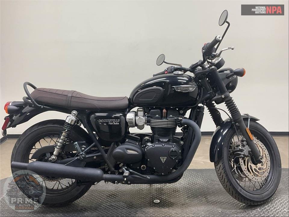 2020 Triumph BONNEVILLE T120 BLACK — фото 1