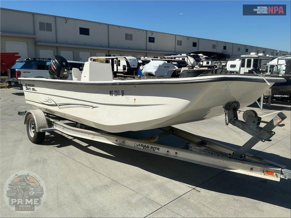 2016 Carolina Skiff 1980 DLX SERIES L=19/E=1 90HP SUZ OB — фото 1