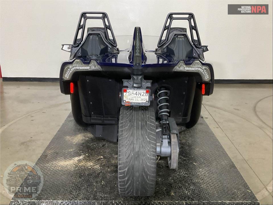 2018 Polaris SLINGSHOT SL (BLUE/RED) — фото 4