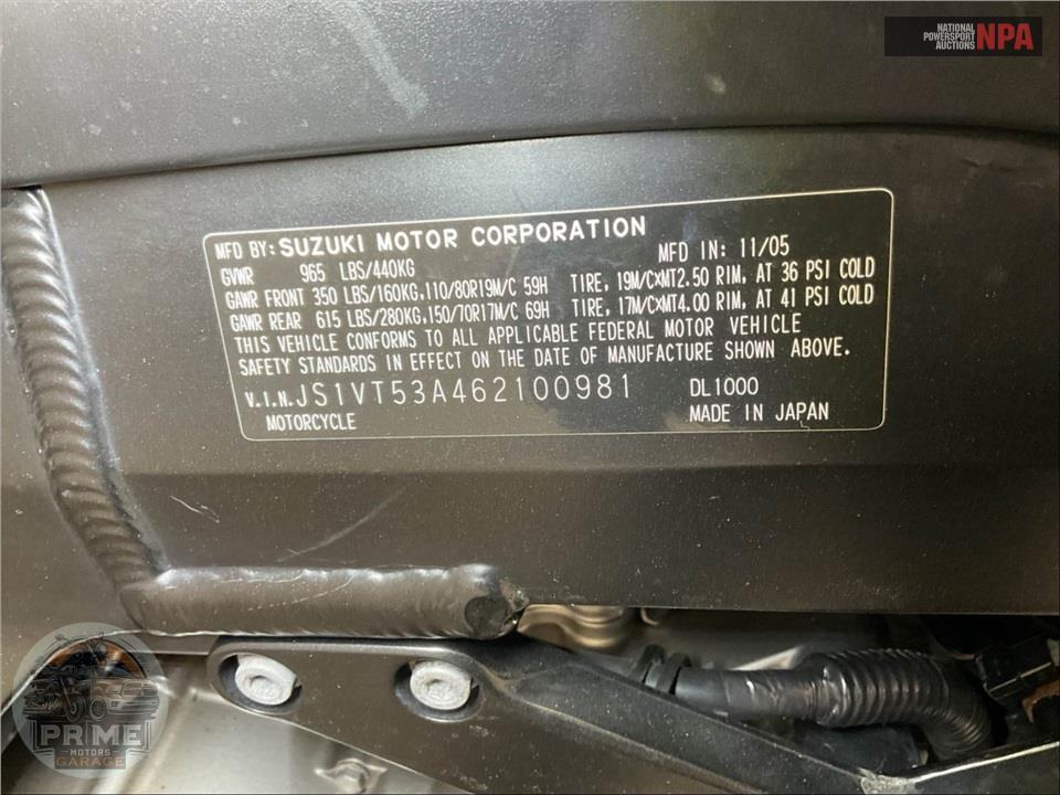 2006 Suzuki DL1000K6 V-STROM — фото 35
