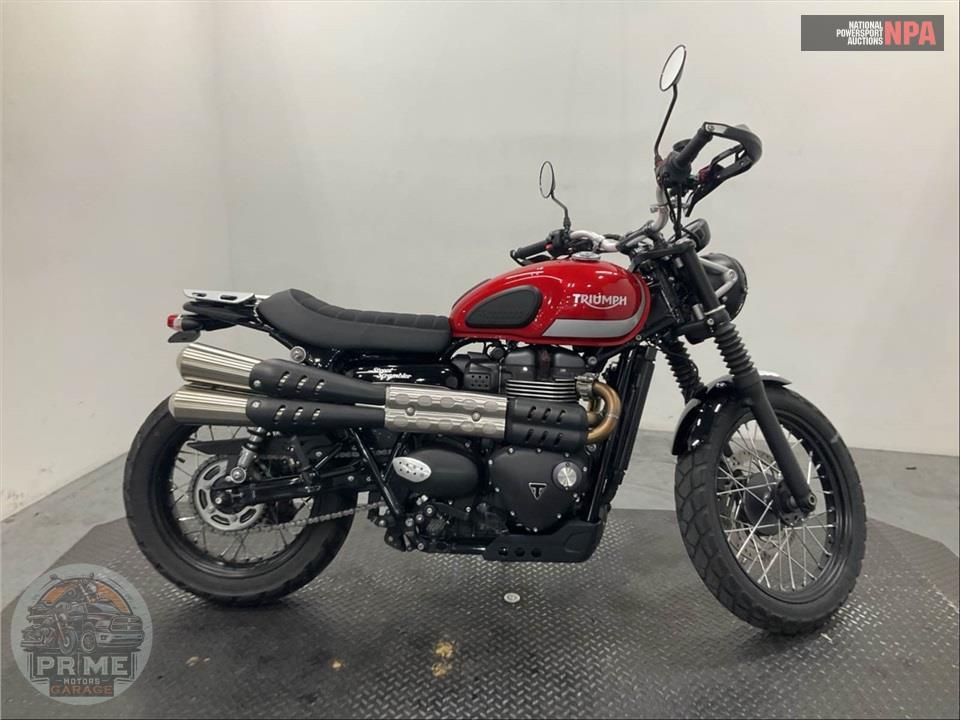 2018 Triumph STREET SCRAMBLER (BLACK) — фото 1