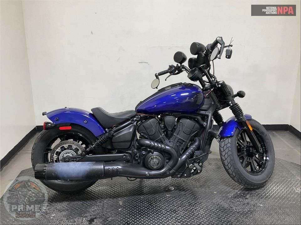 2025 Indian Motorcycle SCOUT BOBBER LIMITED WITH TECHNOLOGY PACKAGE (BLACK) — фото 1