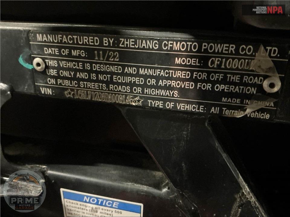 2023 Cf Moto UFORCE 1000 — фото 34