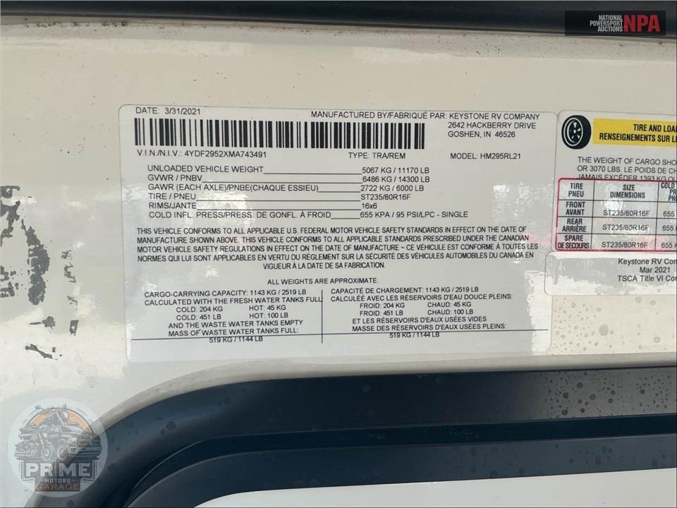 2021 Keystone Rv M-295 RL - MONTANA HIGH COUNTRY FIFTH WHEEL SERIES — фото 71