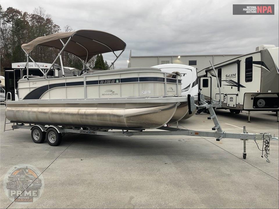 2023 Bennington Pontoons 23 SSR(*)S SERIES L=24/E=1-150HP YAMAHA OB — фото 1