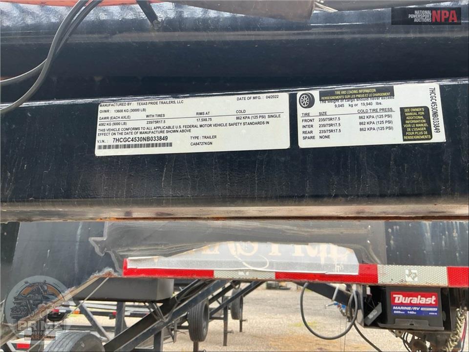 2022 Texas Pride Trailers CA84727KGN — фото 27