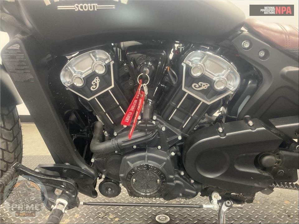 2021 Indian Motorcycle SCOUT BOBBER (ABS, BLACK SMOKE) — фото 7