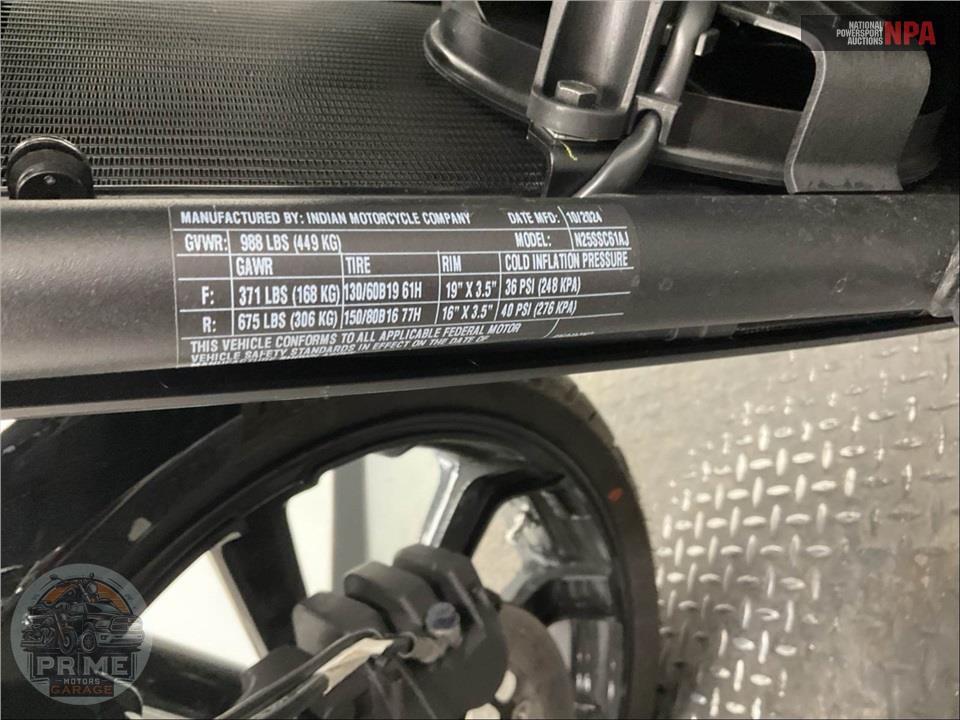 2025 Indian Motorcycle SPORT SCOUT SIXTY LIMITED (SMOKE) — фото 21