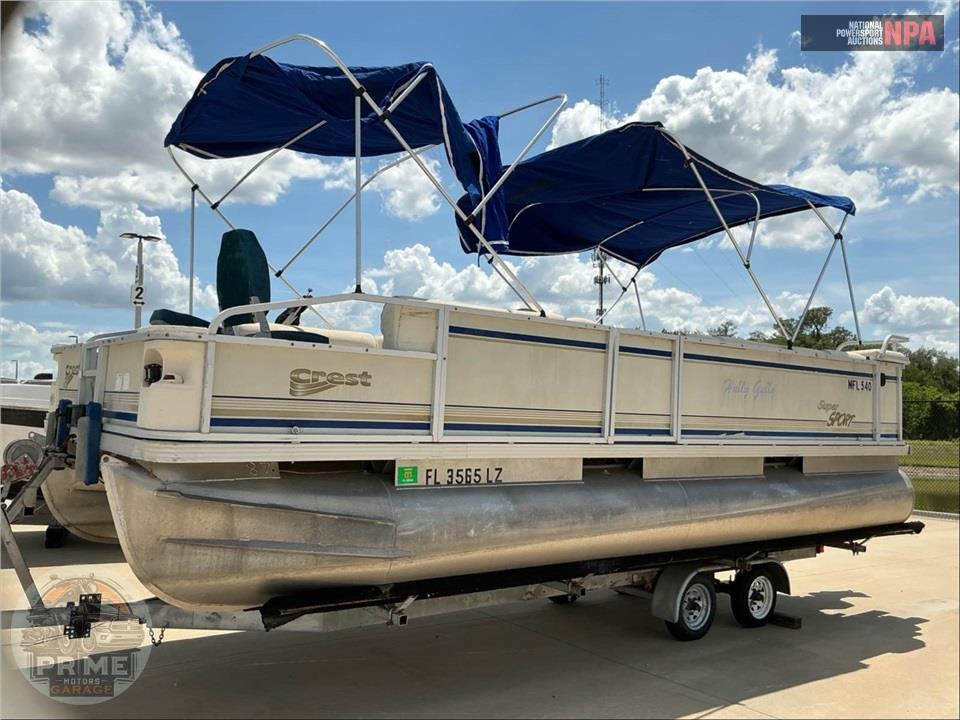 2003 Crest Pontoon 22 SPORT L=22/E=1-60HP MERCURY OB — фото 2