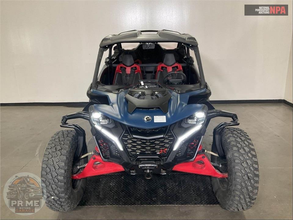 2025 Can-Am MAVERICK R MAX X RS 999T DCT (NAVY & RED) — фото 2