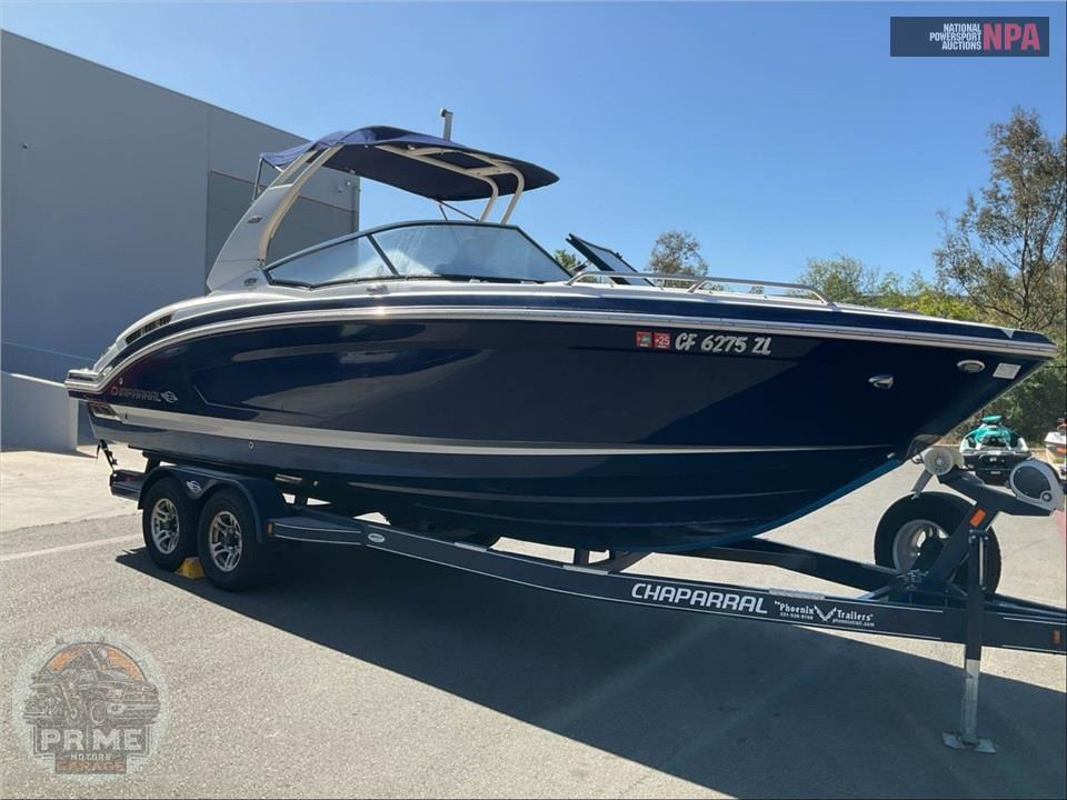 2018 Chaparral Boats 257 SSX  L=26 E=1 400HP MERC (8.2) IB — фото 1