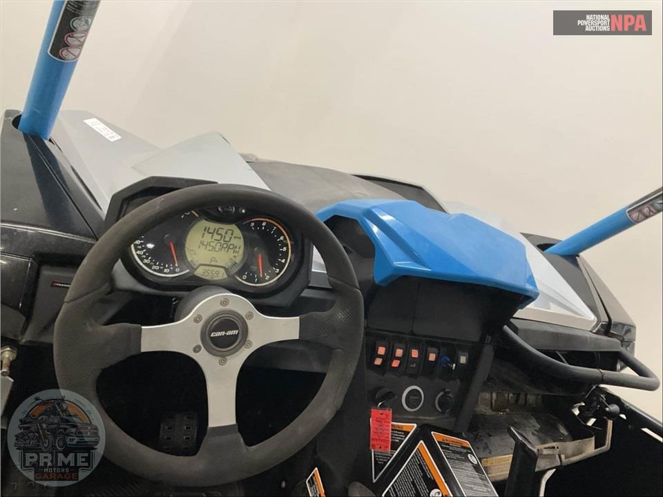 2017 Can-Am MAVERICK MAX 1000R X MR (HYPER SILVER, BLACK & OCTANE BLUE) — фото 34