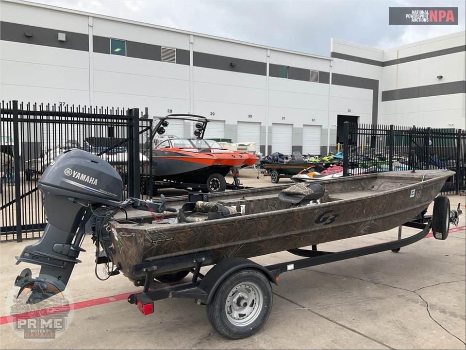 2021 G3 Boats 16DK CAMO(**)  GATOR TOUGH JON BOAT SERIES L:20 E:1 40HP YAMA OB — фото 4