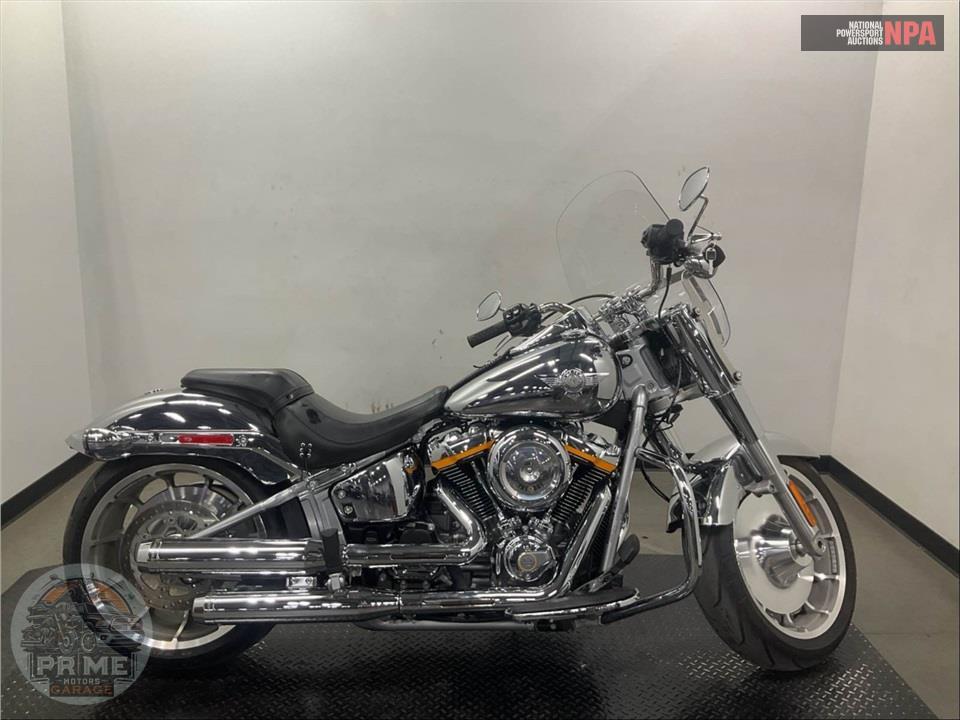 2025 Harley-Davidson FLSTFI SOFTAIL FAT BOY GRAY GHOST — фото 1