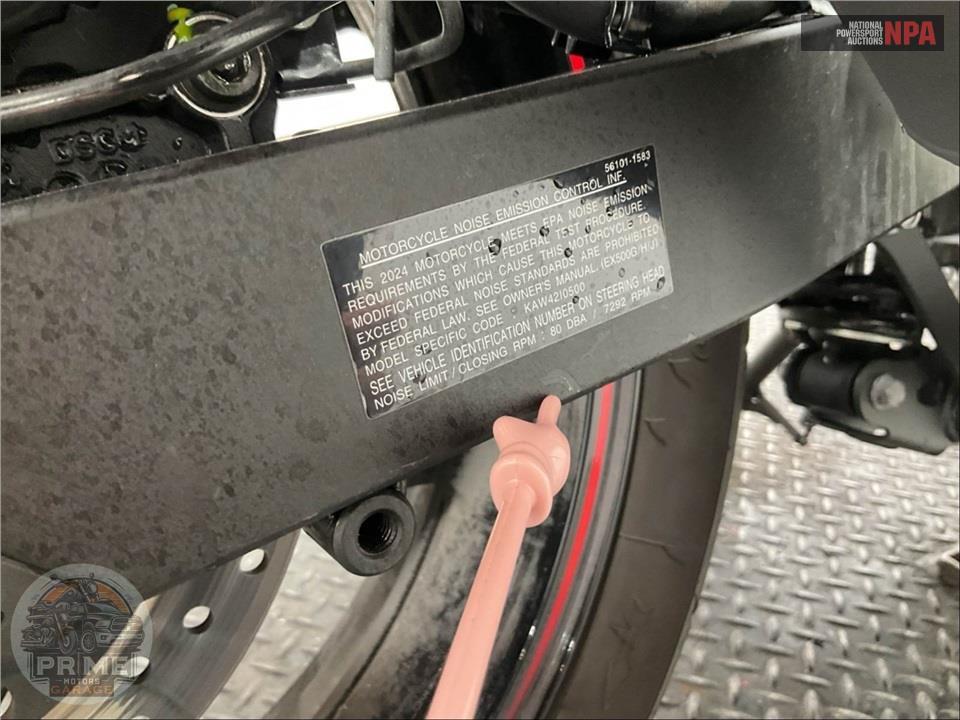 2024 Kawasaki EX500GRFAL NINJA 500 RED METALLIC (ABS) — фото 15