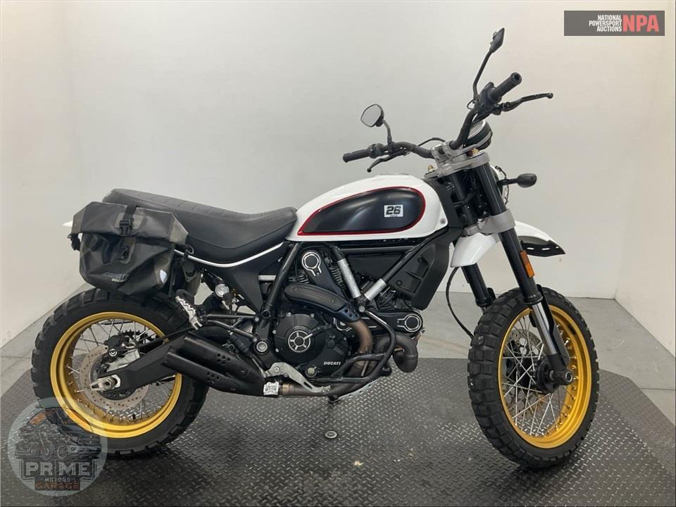 2018 Ducati SCRAMBLER DESERT SLED (WHITE MIRAGE) — фото 1