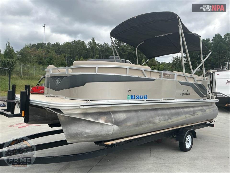 2024 Avalon Pontoon Boat CR 2185 VENTURE SERIES L=21/E=1 90HP SUZ OB — фото 2