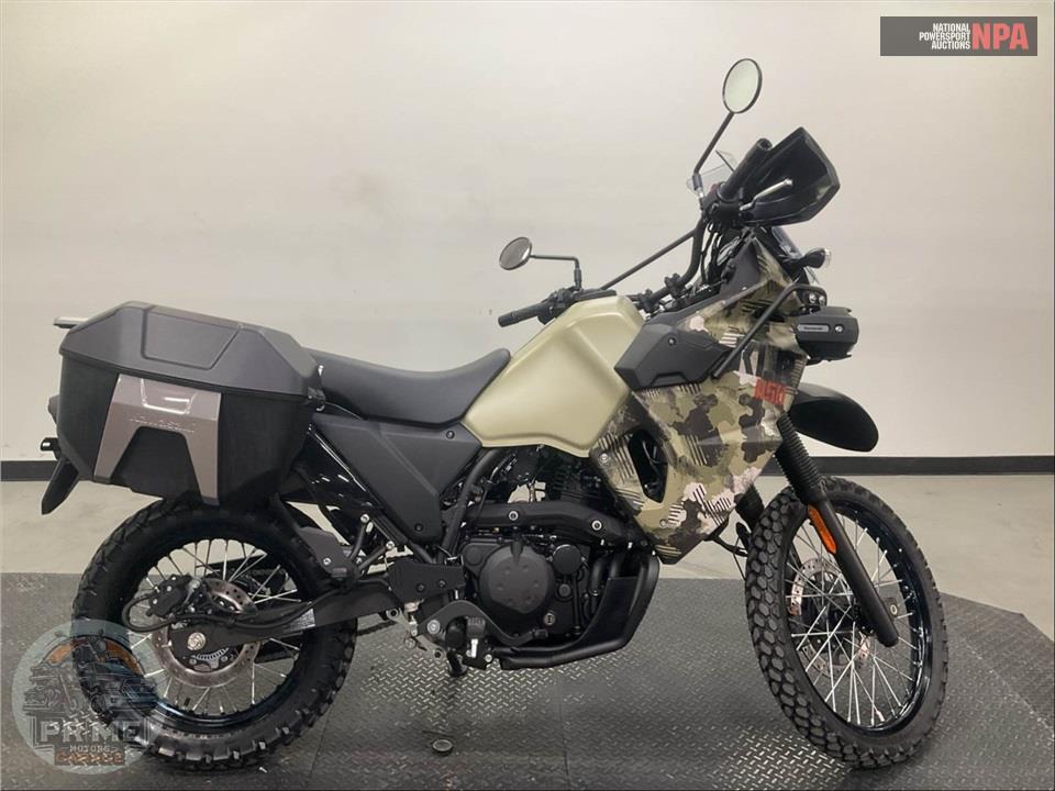 2025 Kawasaki KL650HSFAN KLR 650 ADVENTURE (ABS, CAMOUFLAGE) — фото 1