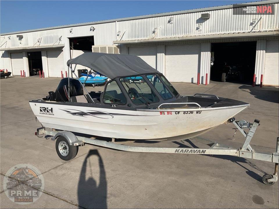 2021 Rh Aluminum Boats 160 SEA HAWK L=16/E=1 90HP MERC OB — фото 1