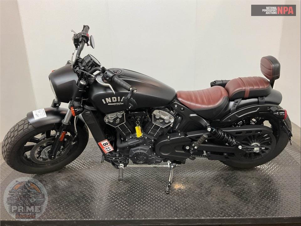 2021 Indian Motorcycle SCOUT BOBBER (ABS, BLACK SMOKE) — фото 3