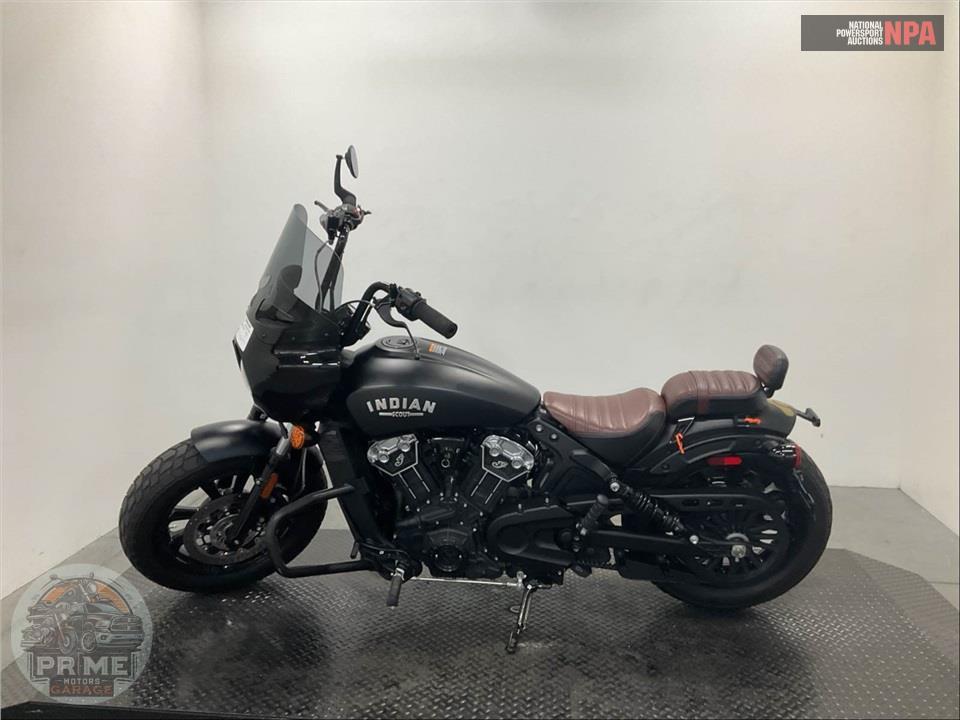2021 Indian Motorcycle SCOUT BOBBER (ABS, BLACK SMOKE) — фото 3