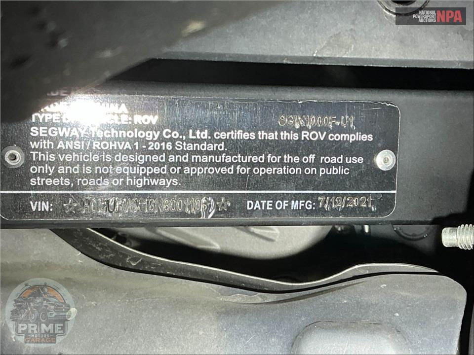 2022 Segway Powersports FUGLEMAN UT10 X — фото 25