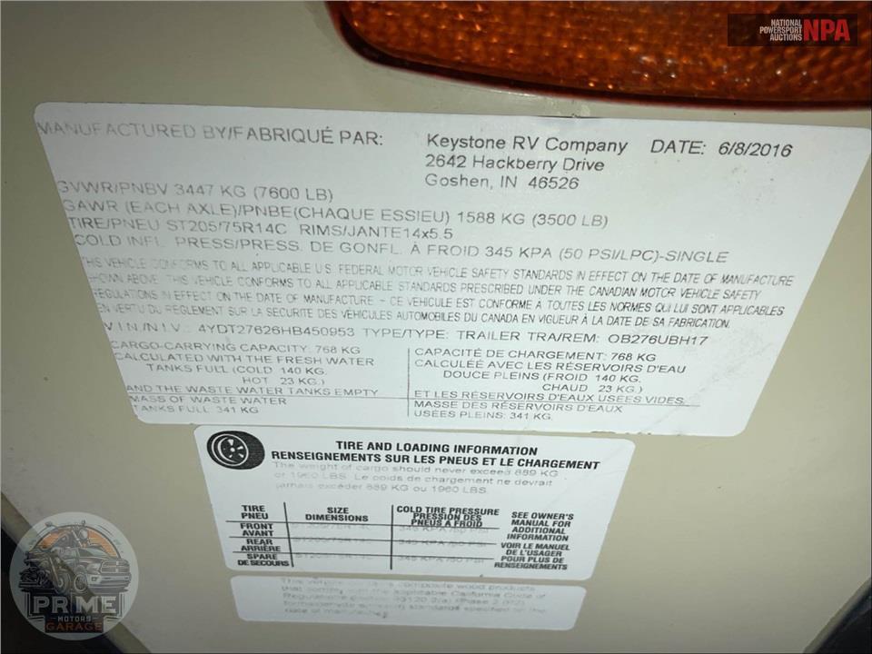 2017 Keystone Rv M-276 UBH - OUTBACK ULTRA-LITE SERIES — фото 65