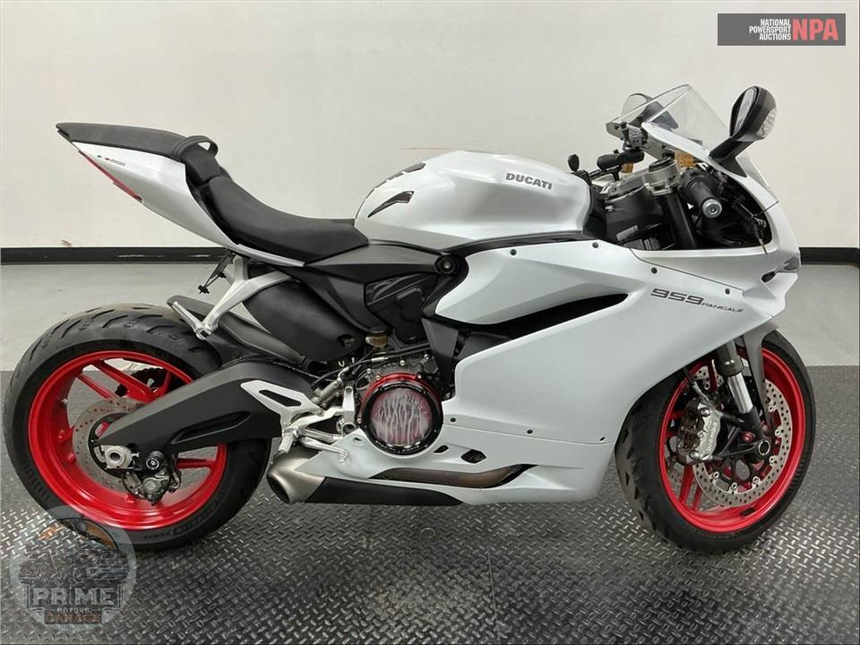 2016 Ducati 959 WHITE — фото 1