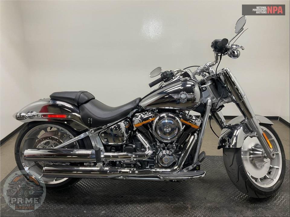 2025 Harley-Davidson FLSTFI SOFTAIL FAT BOY GRAY GHOST — фото 1