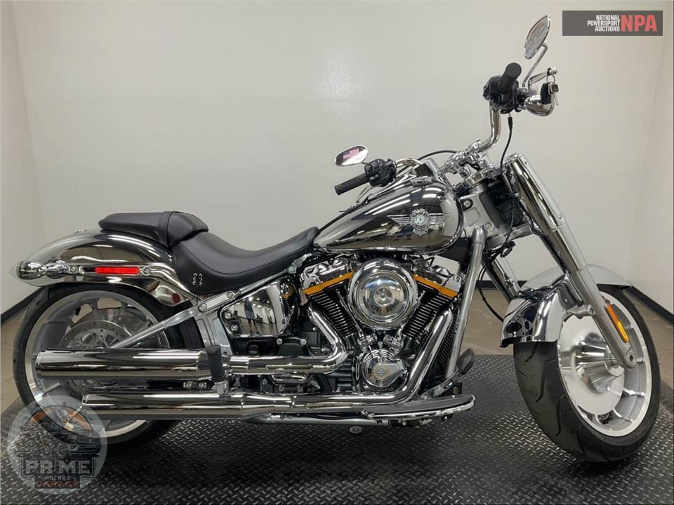 2025 Harley-Davidson FLSTFI SOFTAIL FAT BOY GRAY GHOST — фото 1