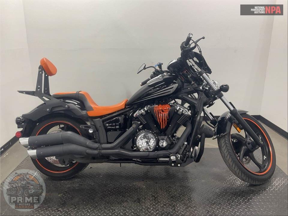 2011 Yamaha XVS13CAB/C STRYKER RAVEN — фото 1