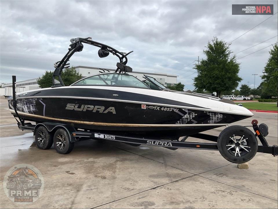 2013 Supra Boat LAUNCH 242/SK(**) L=24/E=1 345HP INDMAR VDR — фото 1