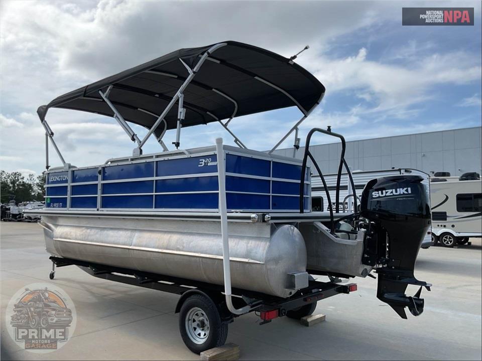2022 Lexington Pontoons 320(*) 3 SERIES L=20/E=1 60HP SUZ OB — фото 3