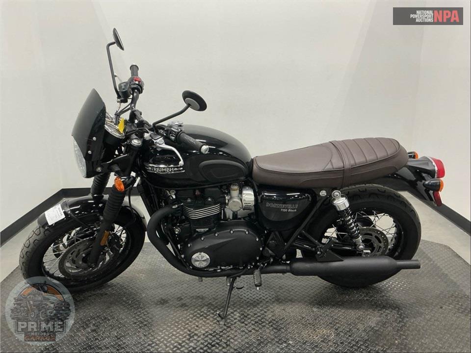 2023 Triumph BONNEVILLE T120 BLACK — фото 3