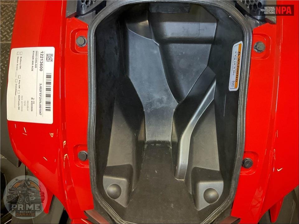 2022 Can-Am RYKER 600 ACE — фото 12