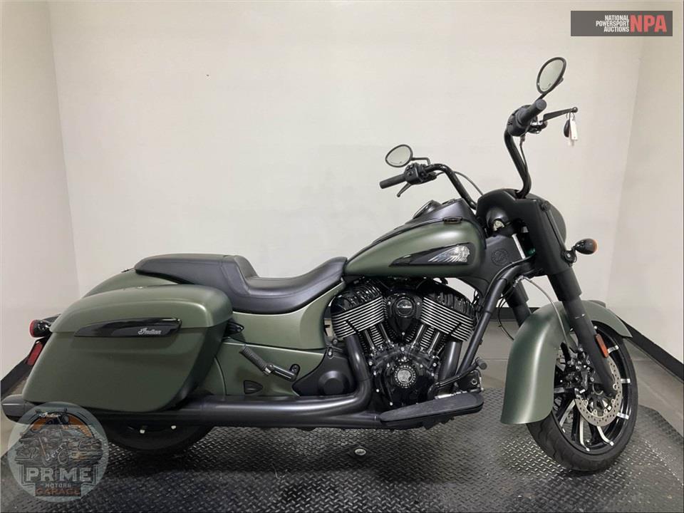 2020 Indian Motorcycle SPRINGFIELD DARK HORSE (THUNDER BLACK) — фото 1