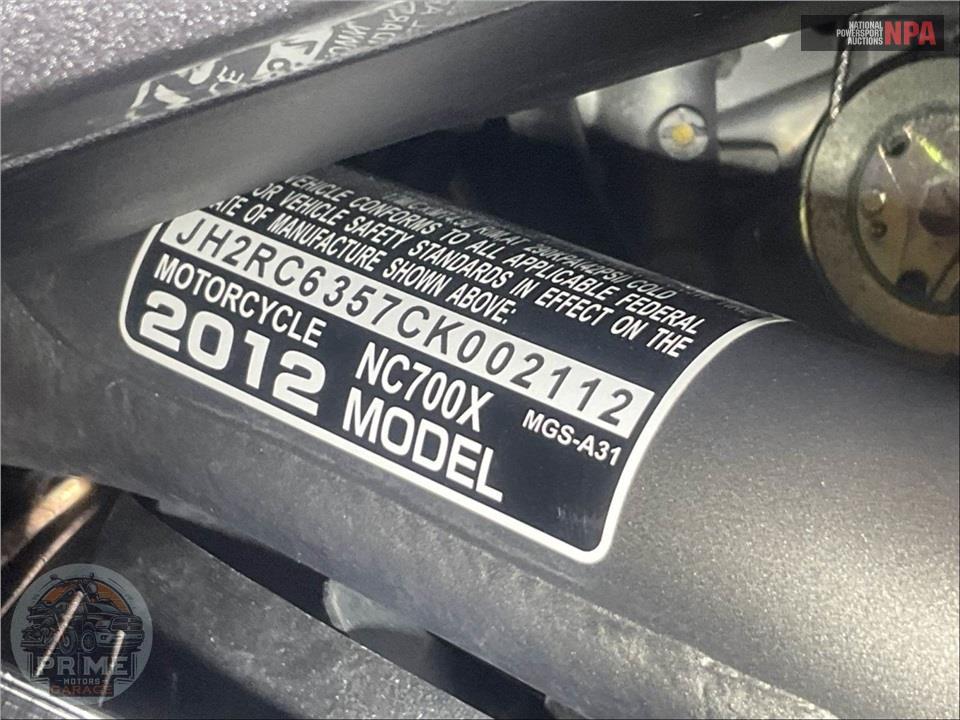 2012 Honda NC700XC — фото 39