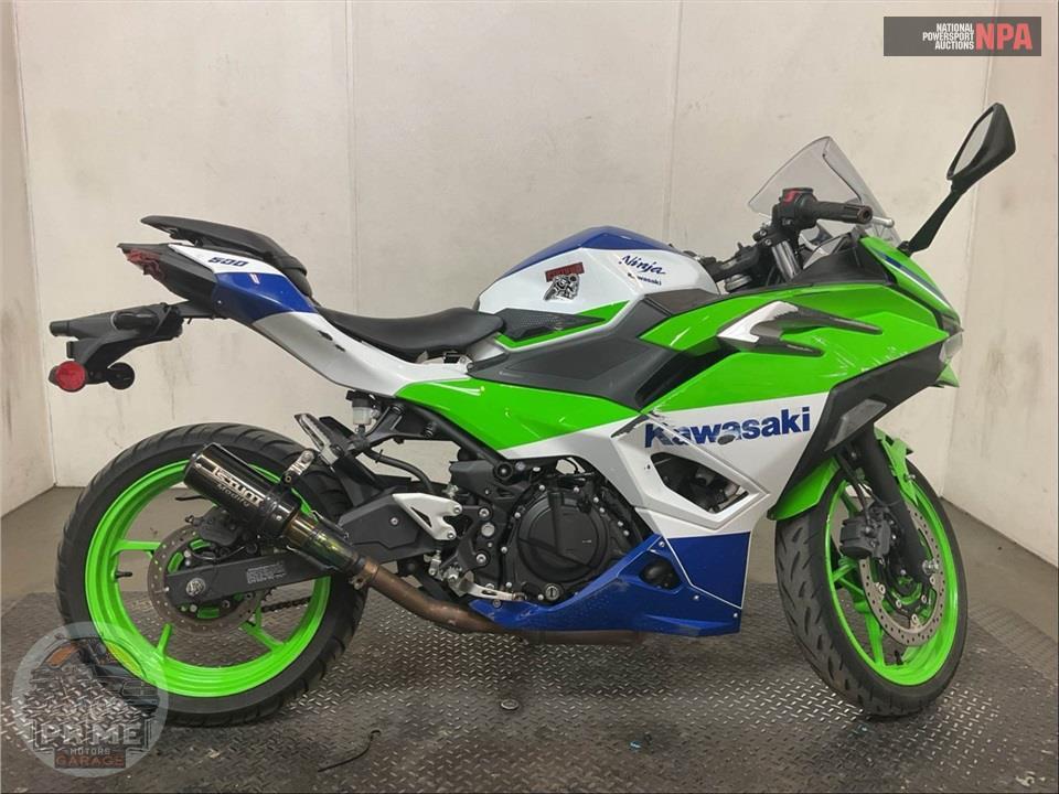 2024 Kawasaki EX500JRFBL NINJA 500 SE 40TH ANNIVERSARY — фото 1