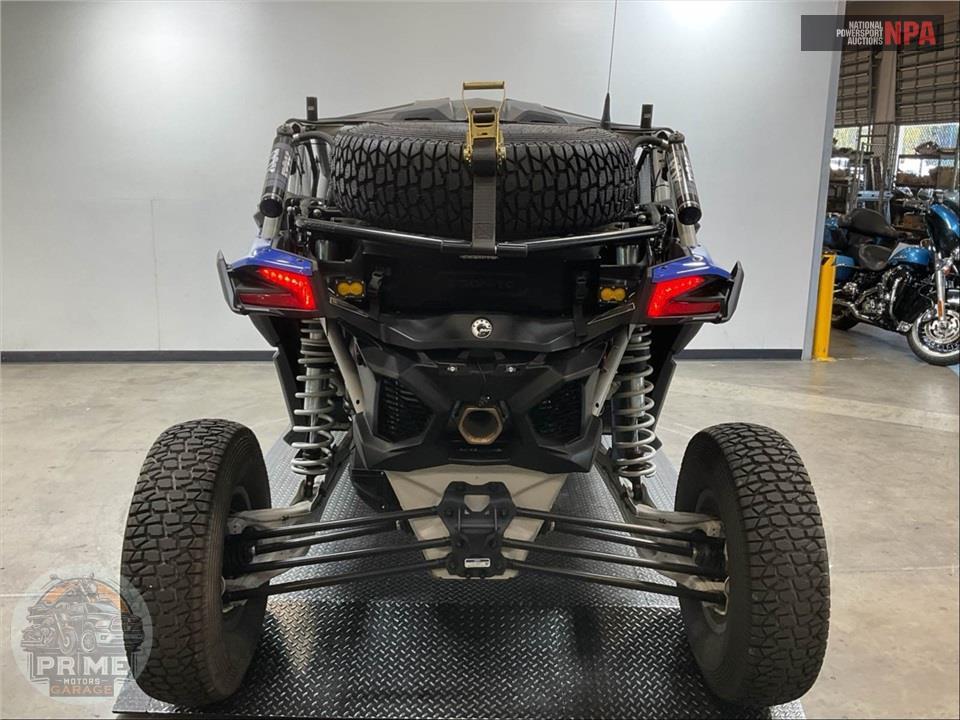 2023 Can-Am MAVERICK X3 MAX X RS TURBO RR 72 (BLUE/TAN/RED) — фото 4