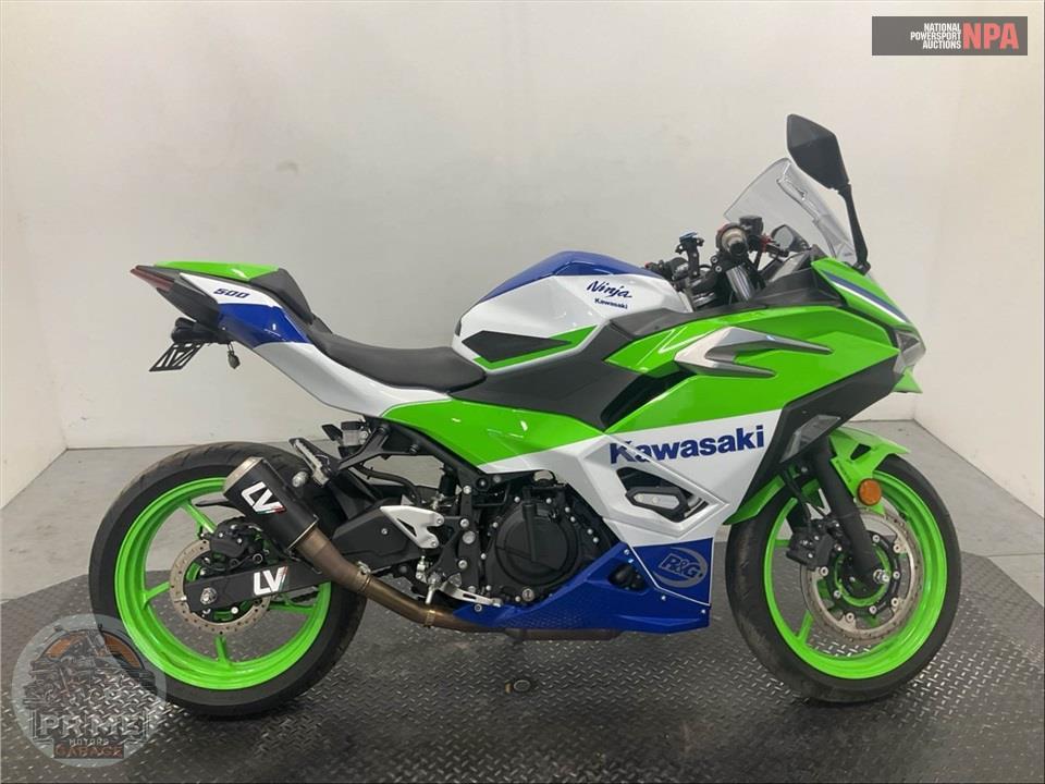 2024 Kawasaki EX500JRFBL NINJA 500 SE 40TH ANNIVERSARY — фото 1