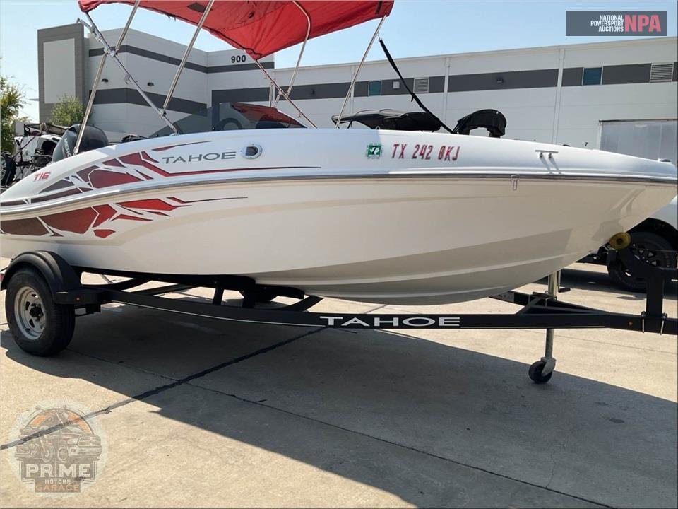 2021 Tracker Marine T16(**) TAHOE SERIES L=16/E=1 60HP MERCURY OB — фото 1